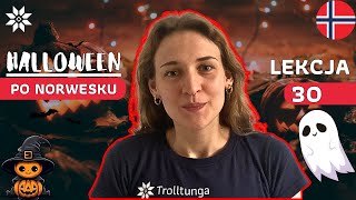 Halloween po norwesku  Język Norweski Dla Początkujących  Lekcja 30 [upl. by Anilegnave]