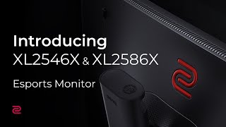 ZOWIE XL2546X amp XL2586X Esports Monitor [upl. by Asseram]