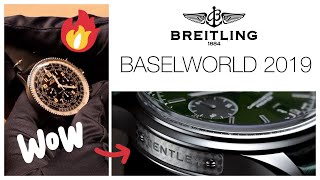 BREITLING  Baselworld 2019  Das sind die neuen Modelle für 2019 Breitling Baselworld Navitimer [upl. by Isacco]