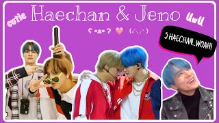 Haechan amp Jeno sweet moments ☆⌒ゝ。∂ [upl. by Ahsimak]