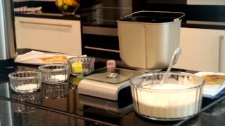 Baking a basic loaf in a Panasonic breadmaker [upl. by Andrey999]