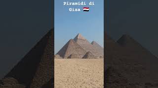 INCREDIBILI PIRAMIDI di Giza Egitto travel egypt 🇪🇬 [upl. by Areis]