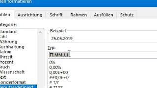 Excel Wochentag aus Datum generieren [upl. by Charteris]