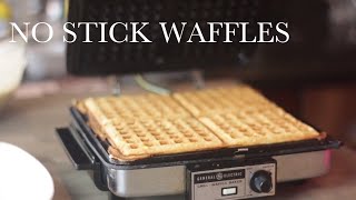 Quick Tip to Prevent Waffles From Sticking [upl. by Seppala]