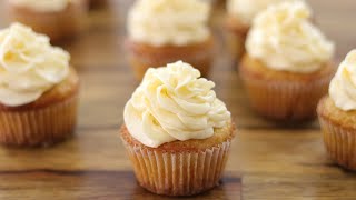 Vanilla Cupcakes Recipe  How to Make Vanilla Cupcakes [upl. by Beret]