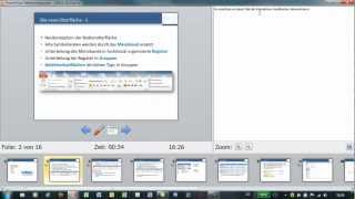 PowerPoint  Referentenansicht  Präsentationsansicht  Präsentation Steuern [upl. by Stoffel]
