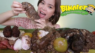 BINALOT MUKBANG  tocino longganisatilapia adobo at beef walastik [upl. by Roberts]