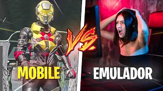 MOBILE vs EMULADOR  Batendo na cara dos Emuladores kkkk  BloodStrike [upl. by Ardnasirhc549]