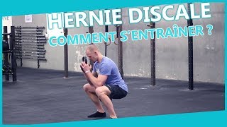 COMMENT JE MENTRAÎNE AVEC UNE HERNIE DISCALE 22  Intensité CrossFit Squat et mal de dos [upl. by Etnoval]