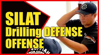 SILAT Drilling DEFENSE OFFENSE Distance Maul Mornie SSBD [upl. by Aylward]