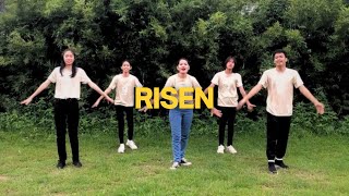 Risen  Israel Houghton  Creative Arts Meycauayan Dance Choreography [upl. by Aekin]