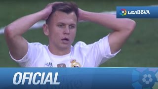 Debut de Cheryshev con el Real Madrid en la Liga BBVA 20152016 [upl. by Baun]