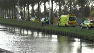 Jongen 6 overleden na met bakfiets in kanaal bij Keldonk te zijn beland [upl. by Isman313]