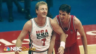 Larry Bird dominates with the Dream Team  NBC Sports [upl. by Holmun]