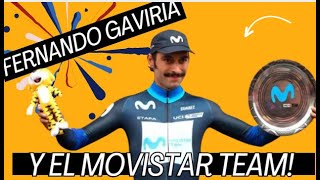 FERNANDO GAVIRIA NUEVO AÑO CON EL MOVISTAR TEAM [upl. by Isidore]