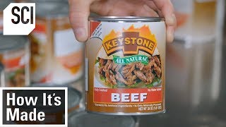 How Factories Produce Canned Meat  How Its Made [upl. by Durwood803]