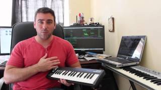 MidiPlus AKM320 Midi Controller on Linux With LMMS Part 1 [upl. by Gonzalez]