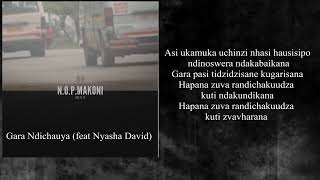 11 VOLTZ JT ft NYASHA DAVID  GARA NDICHAUYA Official Audio [upl. by Aivatan]