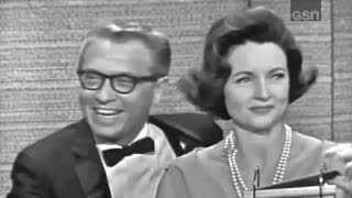 Whats My Line  Vonda Kay Van Dyke Betty White amp Allen Ludden Sep 5 1965 [upl. by Wernsman]