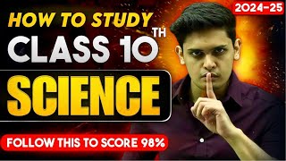 How to Study Class 10th Science🔥 Class 10th Science 98 Strategy  Prashant Kirad [upl. by Perkin]