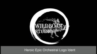 Heroic Epic Orchestral Logo Ident  Royalties Free Music [upl. by Aihcats731]