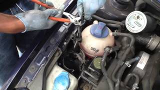 How to Change a Volkswagen Golf 19 TDI Fuel Filter Easy Steps [upl. by Aisaim]