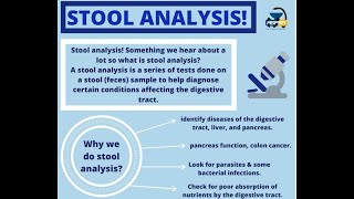 Comprehensive stool analysis  Definition Components Procedure Uses [upl. by Anitsenre]