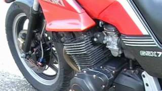 Suzuki GSX 750 ES  Eagle Exhaust [upl. by Lirva]