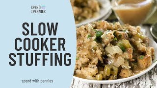 Crock Pot Stuffing [upl. by Gilcrest]