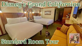 Disneys Grand Californian Hotel  Standard View Room Tour [upl. by Liemaj277]