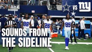 Sounds from the Sideline Week 5 vs NYG  Dallas Cowboys 2021 [upl. by Cousins293]