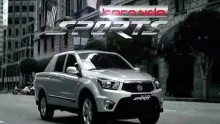 New Ssangyong Actyon Sports Korando Sports [upl. by Shaffert]