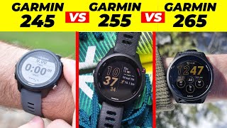 Forerunner 245 vs Forerunner 255 vs Forerunner 265 Qual Você Deve Escolher [upl. by Sidwohl]