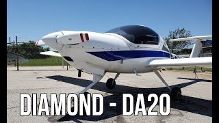 Diamond DA20 A Great Trainer For Pilots [upl. by Annamarie]