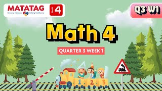 MATATAG Math 4 Quarter 3 Week 1 [upl. by Arabella240]