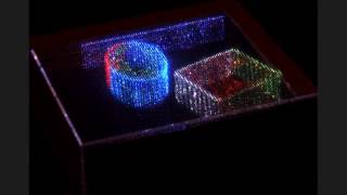 Volumetric Displays Passive Optical Scatterers [upl. by Ylrebmyk]