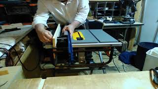 Table Saw Fence Upgrade  DeWalt DWE7491RS Table Saw [upl. by Esimorp]