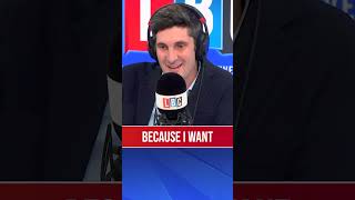 Caller accuses Tom Swarbrick of clickbait Hes not having it  LBC [upl. by Sucramraj]