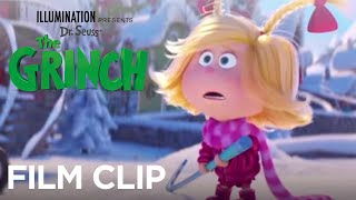 The Grinch  quotCindy Lou Crashesquot Clip  Illumination [upl. by Iturk901]