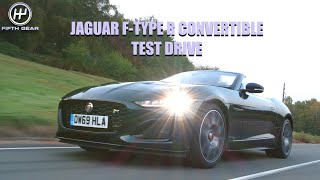 Jaguar FType R Convertible Test Drive  Fifth Gear [upl. by Felike311]