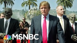 Lincoln Project Mocks Trump With Fake Retro Ad Pushing Covid Drug  The 11th Hour  MSNBC [upl. by Anelhtac]