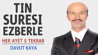 Tin suresi ezberle her ayet 5 tekrar Davut Kaya [upl. by Samohtnhoj673]