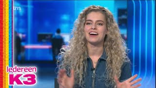 Iedereen K3  Julia bij Vtm nieuws [upl. by Allerbag]