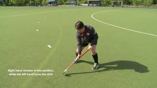 USA Field Hockey Core Skills Basic Grip  Holding the Stick [upl. by Svend]