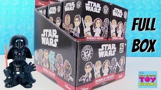 Star Wars Funko Mystery Minis Bobble Heads Vinyl Figures Box Opening  PSToyReviews [upl. by Llecrep]