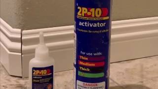 Crown Molding Return and Bullnose Corners FAST Using Super Glue 2P10 [upl. by Ameh]