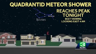 How to see the 2024 Quadrantid Meteor Shower in California [upl. by Chinua4]