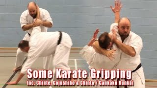 Practical Kata Bunkai Some Karate Gripping [upl. by Suinotna]