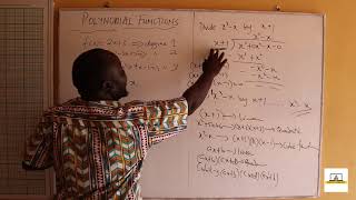 SHS 1 Elective Math  How To Solve Polynomial Functions [upl. by Mimi]