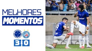 🦊⚽ MELHORES MOMENTOS  Cruzeiro 3 x 0 Bahia [upl. by Lorita776]